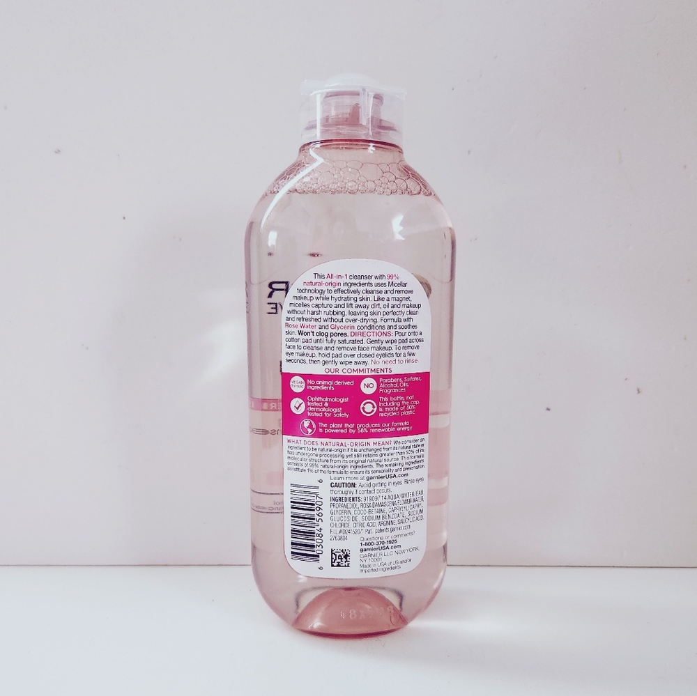 🔮3/$15 Garnier SkinActive Micellar Cleansing Water with Rose Water - Picture 2 of 10